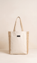 Bolso Bicolor Illetes Jute - Imagen 2