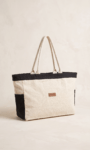 Bolso Bicolor Niza Natural Black