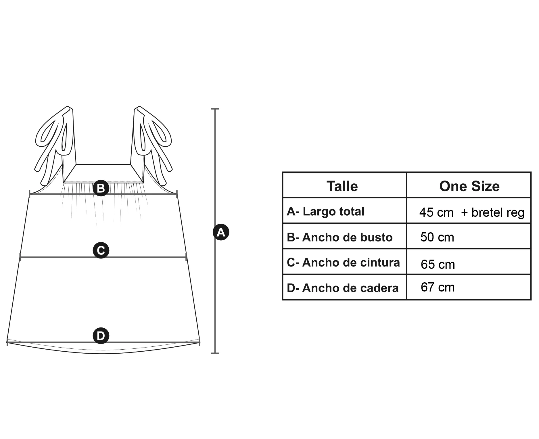 Medidas modelo Lluna