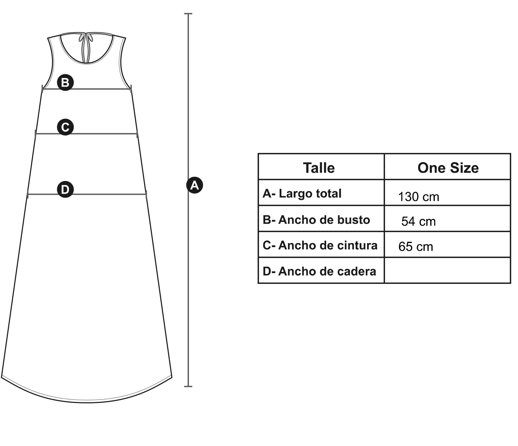 Medidas modelo Pilar