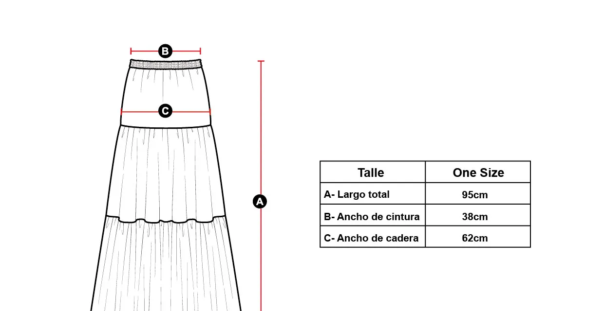 Medidas modelo Reina
