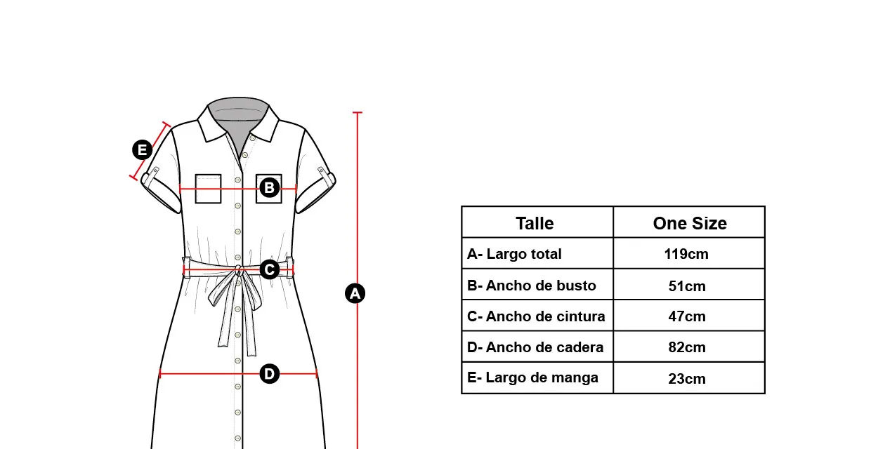 Medidas modelo Valeria